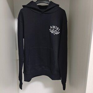 Amiri Black Hooded Sweatshirt